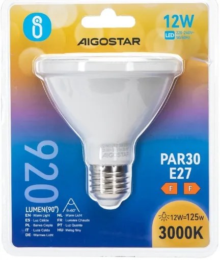Lampadina LED PAR30 E27/12W/230V 3000K - Aigostar