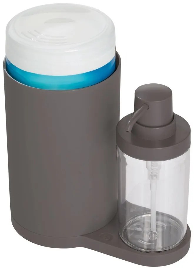 Set per il lavaggio a mano grigio Clean - iDesign