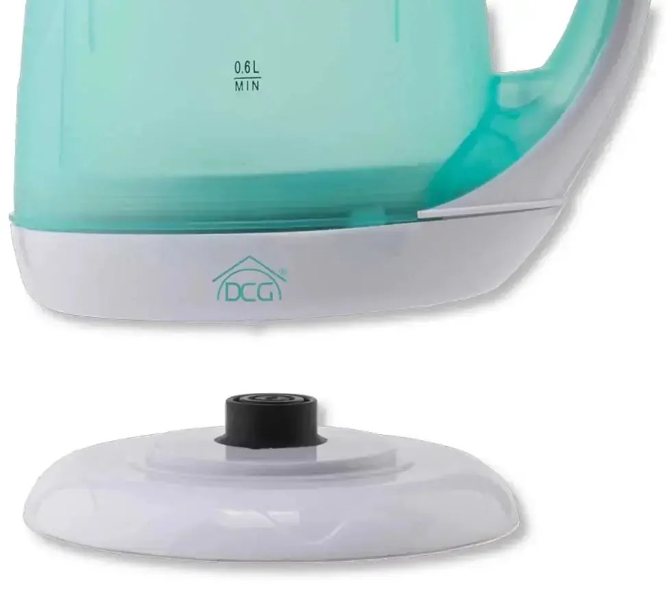 Bollitore Elettrico 1,8 Lt - Potenza 2200W - Senza Fili - Sistema di Protezione a 3 Livelli
