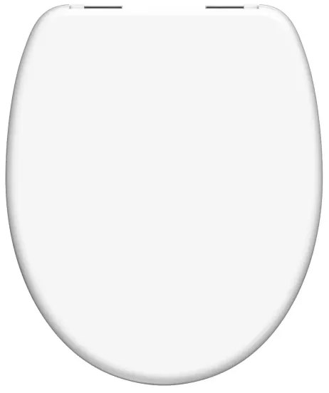 Schütte 82100-A - Sedile WC bianco a chiusura rallentata in Duroplast