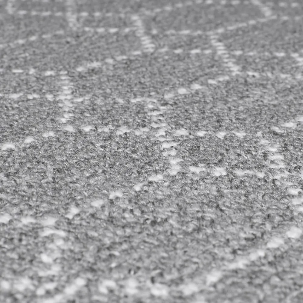 Runner lavabile grigio chiaro 57x230 cm Argyll - Flair Rugs