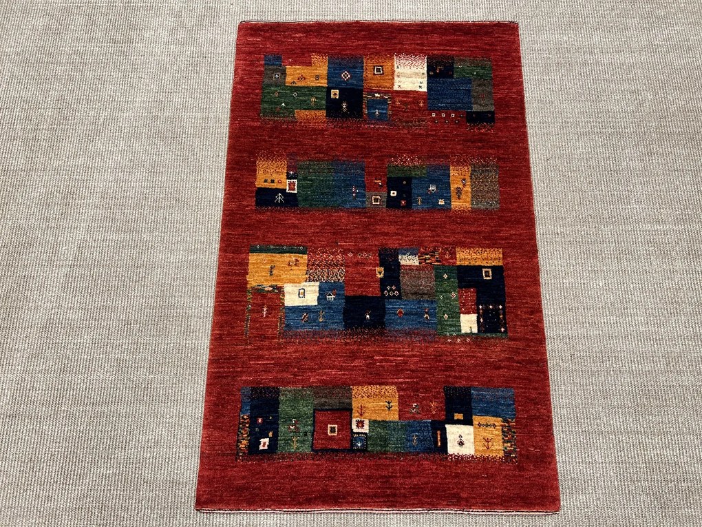 Loribaft Tappeto 80 x 130 (Iran) Annodato A Mano