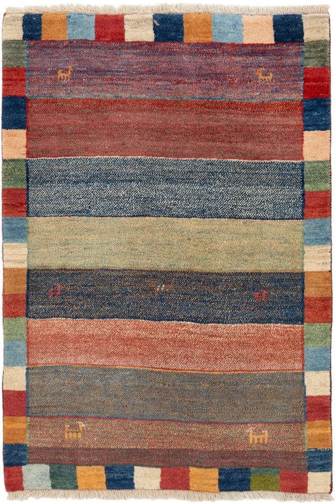 Gabbeh Tappeto persiano 120x170 (Iran) Annodato A Mano