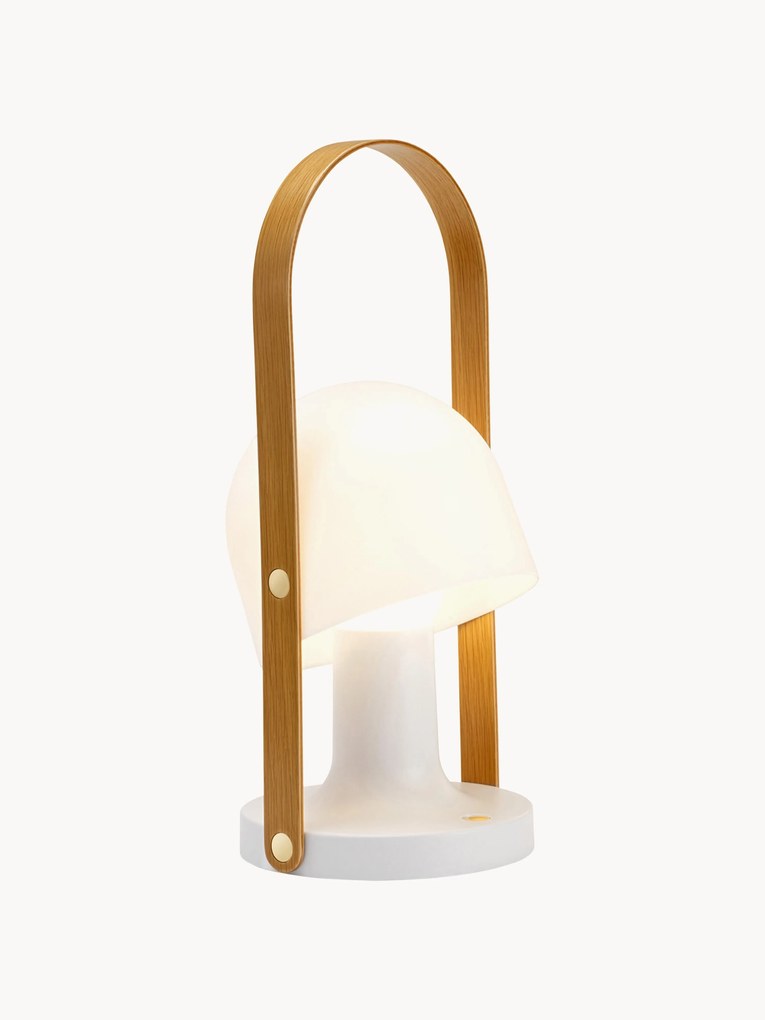Lampada da tavolo portatile a LED con luce regolabile e paralume orientabile Followme Plus
