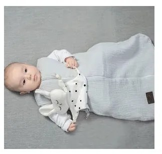 Sacco nanna reversibile in mussola leggera Rose 4-24 mesi M