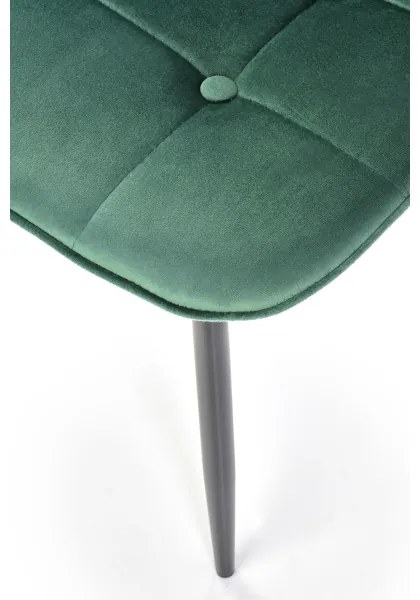 Sedia da pranzo KINDREL, 1 pezzo, verde scuro