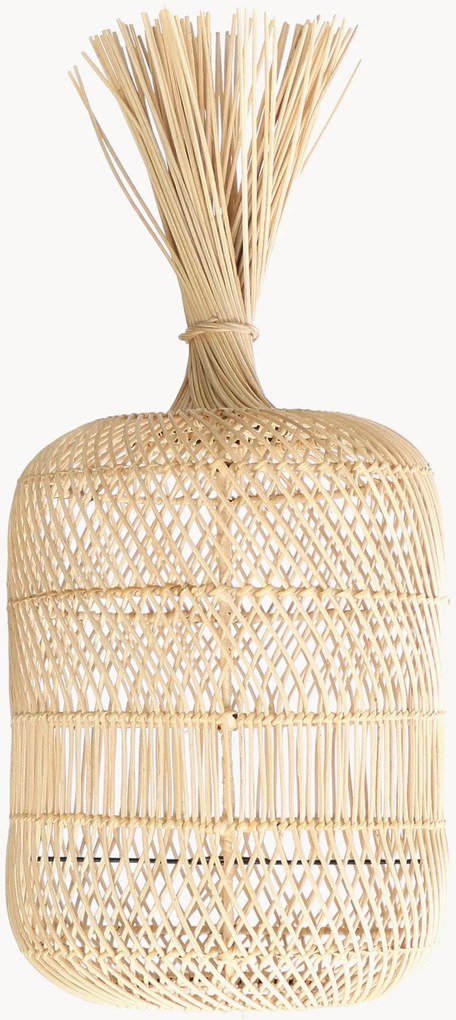 Paralume per lampada da terra in rattan Dumpling, in varie misure