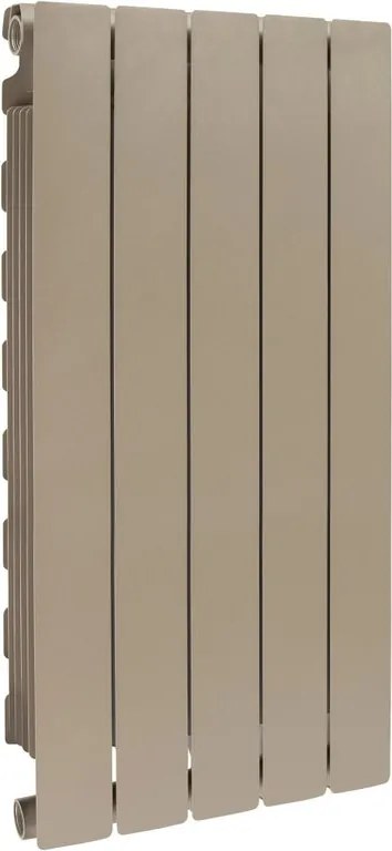 Termosifone in alluminio 5 elementi interasse 800 mm PRODIGE MODERN bronze