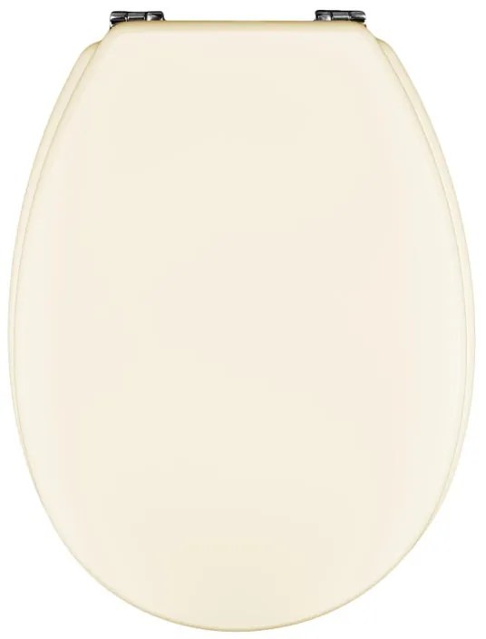 Copriwater PIEMONTE ovale dedicato per serie sanitari in mdf champagne