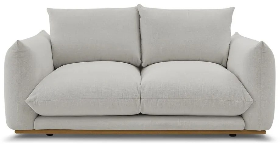 Divano in grigio chiaro 193 cm Ernest – Bobochic Paris