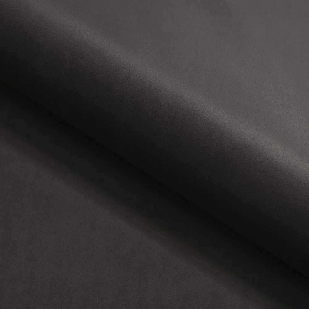 Poltrona chesterfield nera con rivestimento in velluto York Blik – Ropez