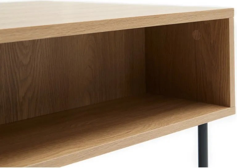 Tavolino in colore naturale 60x110 cm Pensacola - Unique Furniture