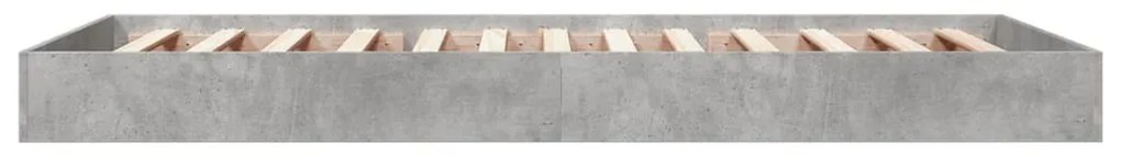 Giroletto grigio cemento 75x190 cm in legno multistrato