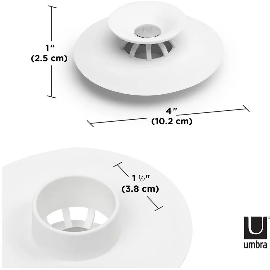 Tappo in silicone per lavabo Flex - Umbra