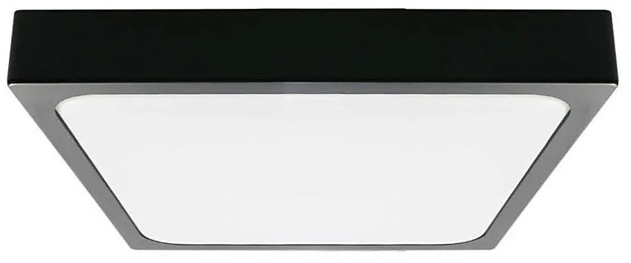 Plafoniera LED da bagno LED/24W/230V 6500K IP44 29,5x29,5 cm nero