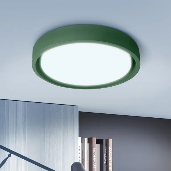 Brilagi - Plafoniera LED dimmerabile MATTEO LED/48W/230V 3000-6500K Ø 41 cm verde + telecomando