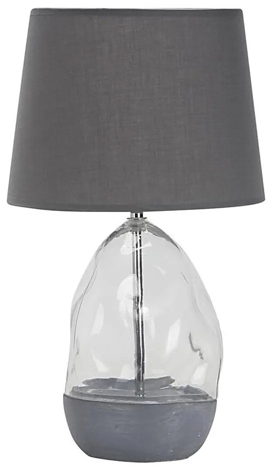 Rabalux 74228 - Lampada da tavolo APOLONIA 1xE27/40W/230V grigio