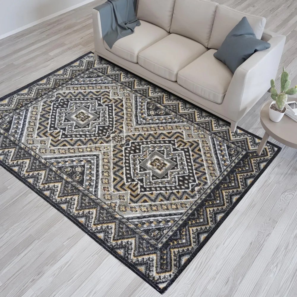 Tappeto di design con motivo azteco Larghezza: 60 cm | Lunghezza: 100 cm