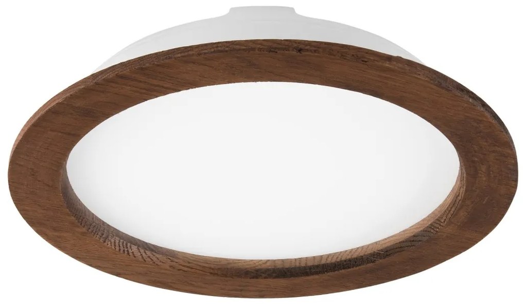 Lampada LED da incasso WOODY SPOT LED/23,5W/230V 4000K ciliegio ø 23,5 cm