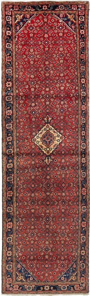 Persian Tappeto persiano 370 x 110 Rosso (Iran) Annodato A Mano