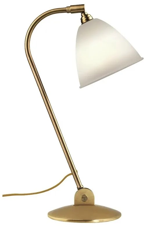 Bestlite BL2 Lampada da Tavolo Ø16 Ottone/Porcellana - GUBI