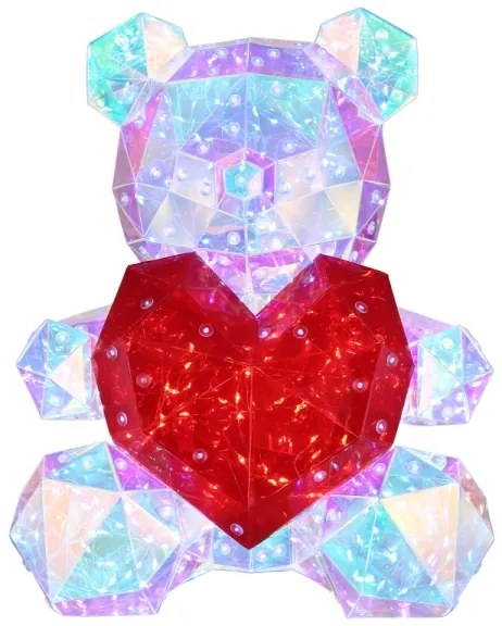 Globo 28058 - Decorazione da tavolo LED BRONDAR LED/6W/5V USB orsetto