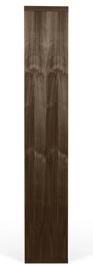 Libreria marrone effetto noce 150x198 cm Berlin - TemaHome