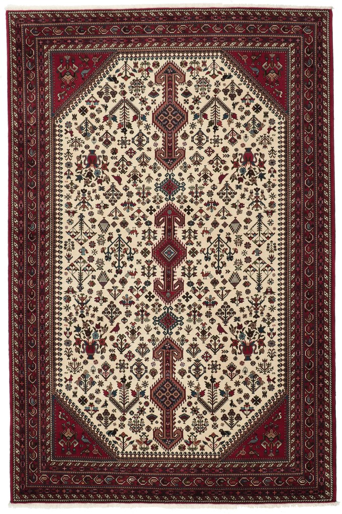 Nasrabad Tappeto persiano 310x200 (Iran) Annodato A Mano