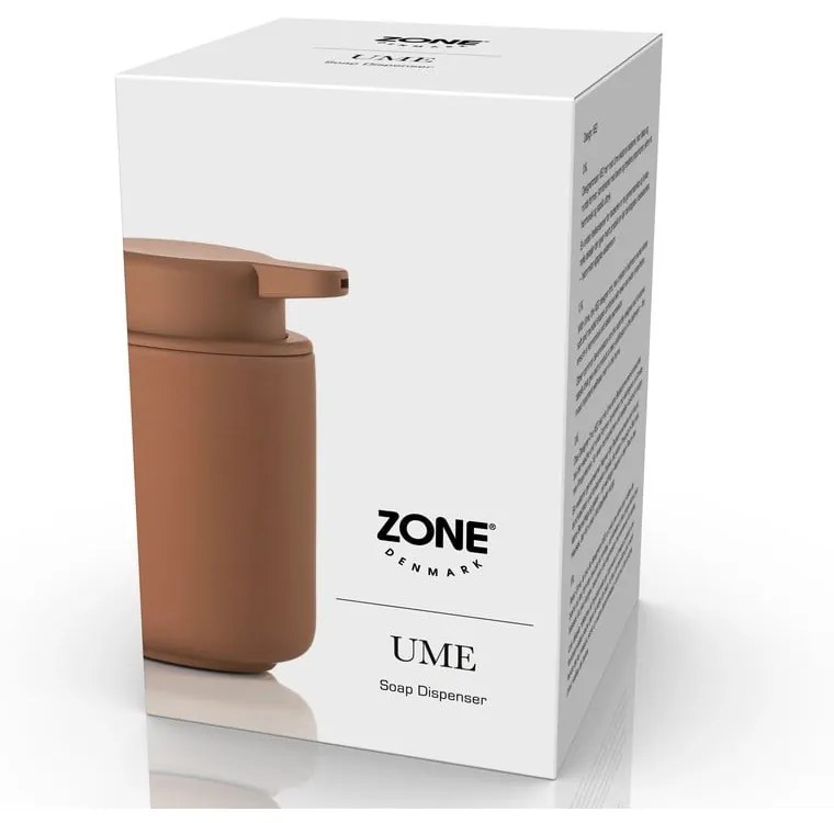 Dispenser di sapone in gres arancione 250 ml Ume - Zone