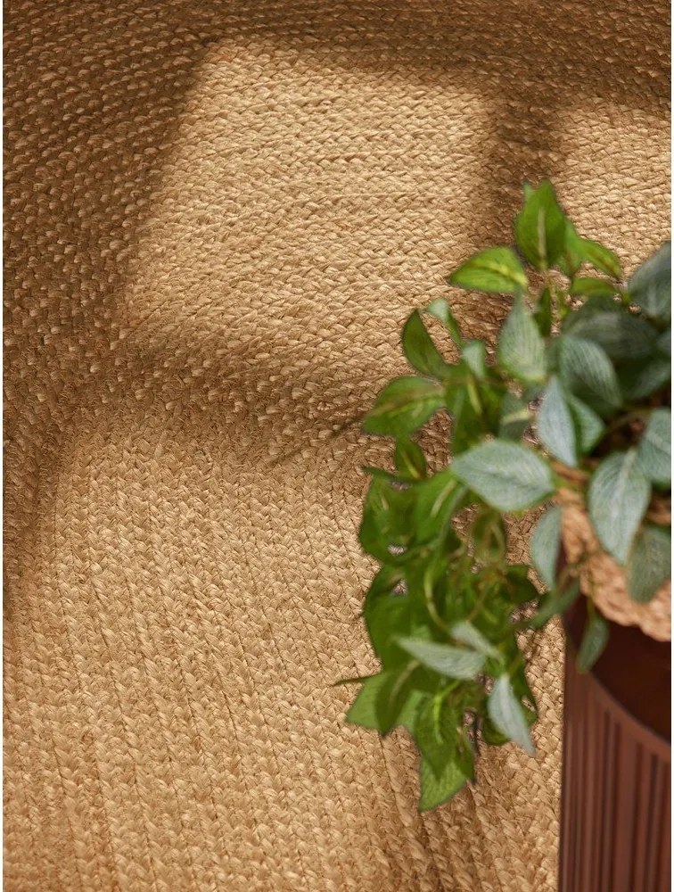 Tappeto di colore naturale in iuta reversibile/tessuto a mano 160x230 cm Braided – Hanse Home