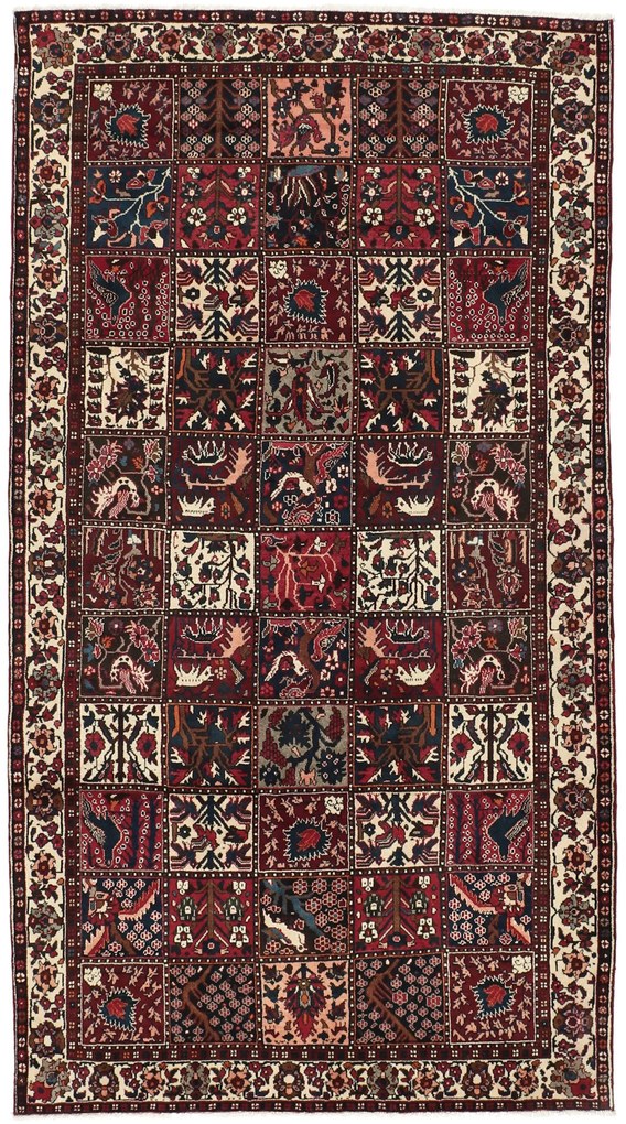 Bakhtiar Tappeto persiano 310x170 (Iran) Annodato A Mano