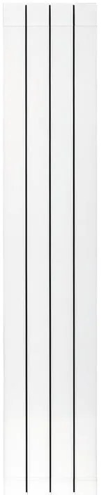 Radiatore acqua calda PRODIGE SUPERIOR in alluminio, 4 elementi, interasse 1600 mm, bianco