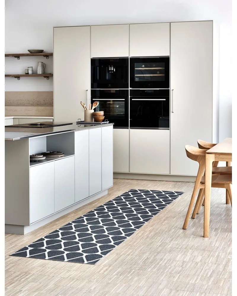 Tappeto da interno/esterno grigio scuro 70x50 cm Otis Granit – Pappelina