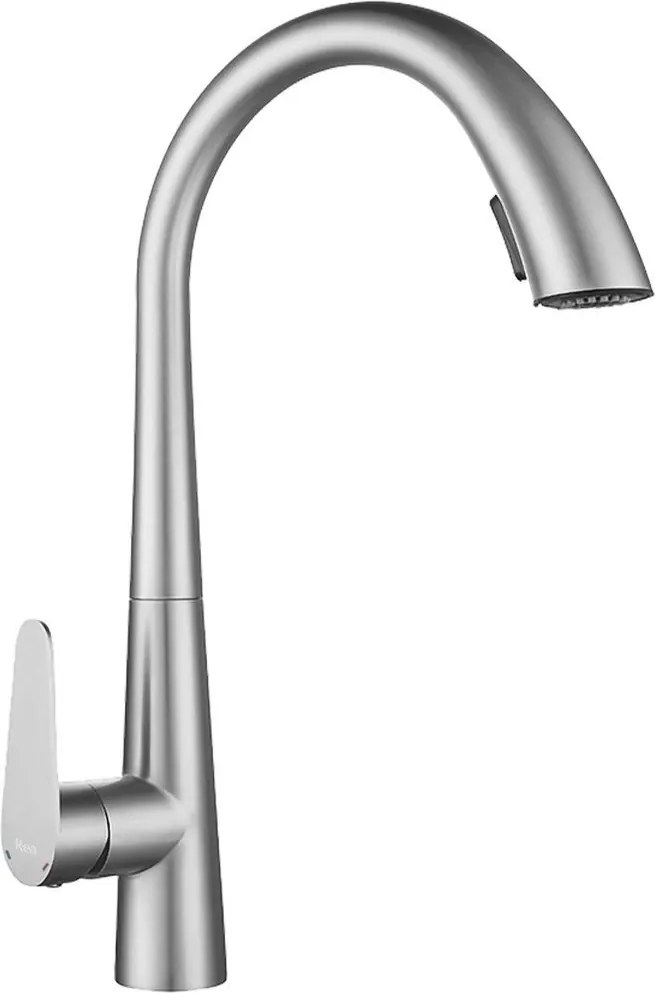 Rubinetto da cucina REA Ross BRUSH NICKEL INOX