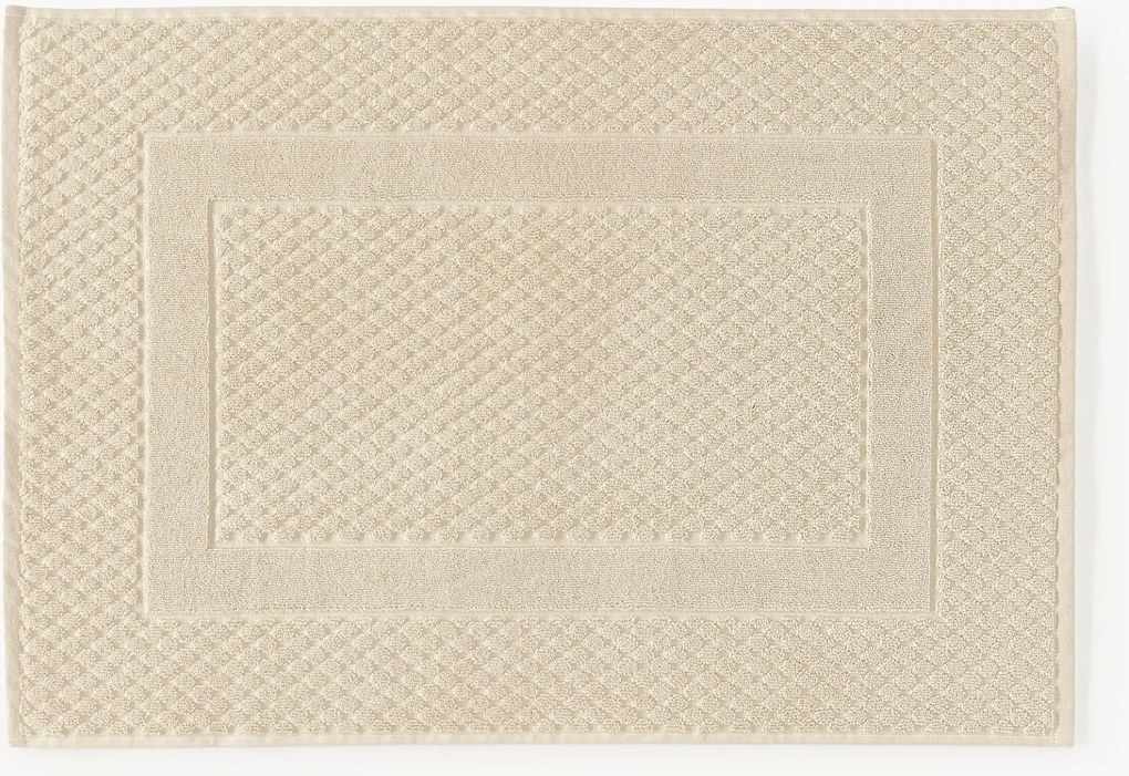 Tappetino da bagno antiscivolo con motivo a nido d'ape Katharina