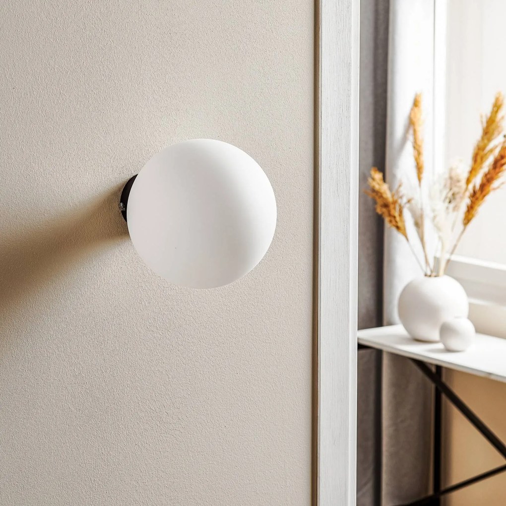ALDEX Applique Dione, supporto a parete nero