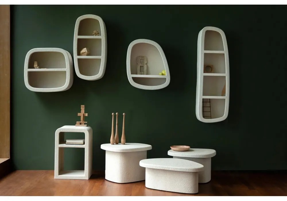 Scaffale crema 38 cm Veda - Dutchbone