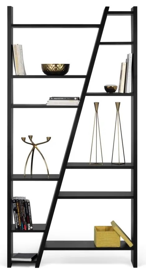 Libreria nera 97x195 cm Delta - TemaHome