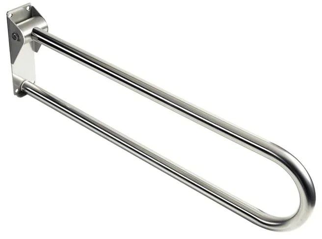 Barra d'appoggio per wc/bidet medium in inox L 10.65 x P 80 cm inox satinato