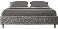 Letto Matrimoniale Sommier 160x200 cm Senza Rete Azelia Era 09 Blu