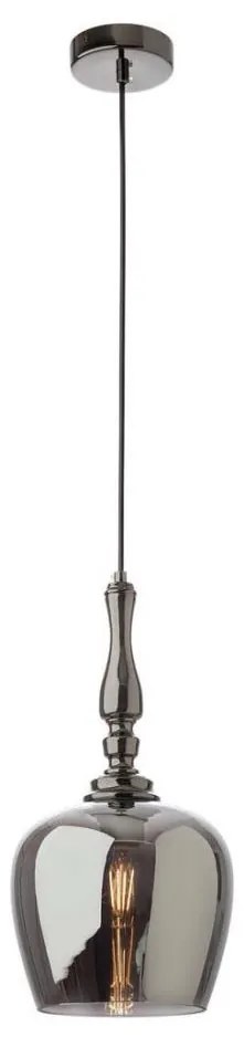 Redo 01-2752 - Lampadario a sospensione con filo TOLL 1xE27/42W/230V nero