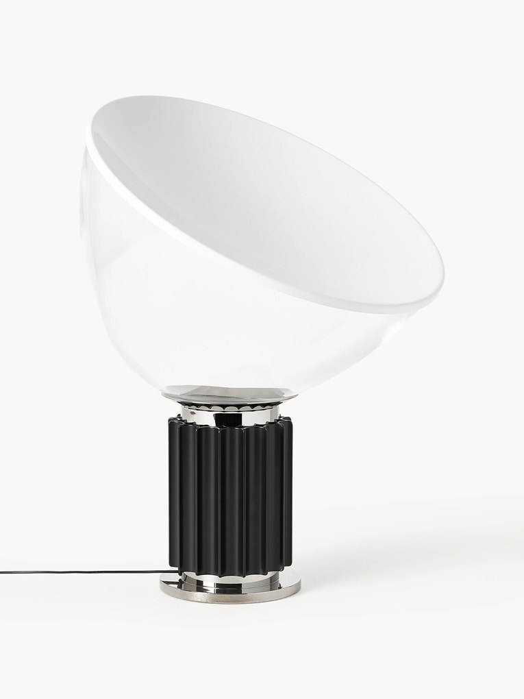 Lampada da tavolo a LED con luce regolabile in vetro soffiato Taccia Small