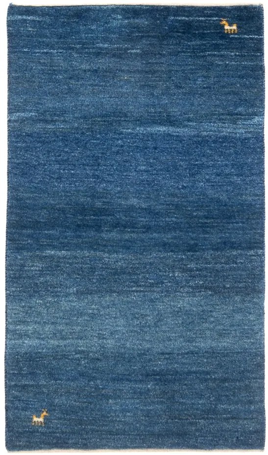 Gabbeh Tappeto persiano 140 x 70 Blu (Iran) Annodato A Mano