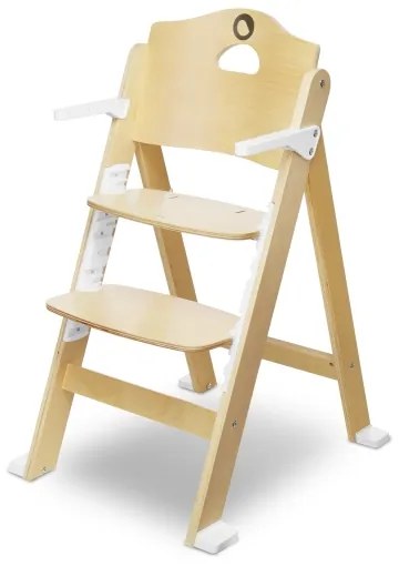 Lionelo - Seggiolina da pranzo 3 in 1 FLORIS Bianco Naturale
