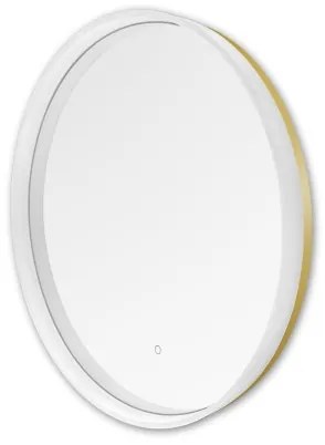 Zuma Line D2526-LED Bagno specchio con retroilluminazione 24W/230V 3000/4000/6000K IP44 bianco/oro