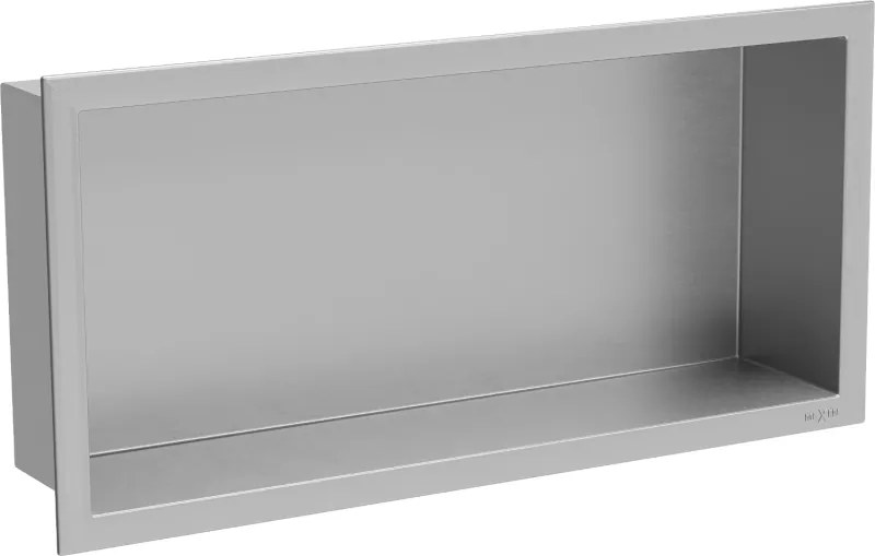 Mexen X-Wall-R mensola incassata con flange 45 x 20 cm, inox - 1910452010