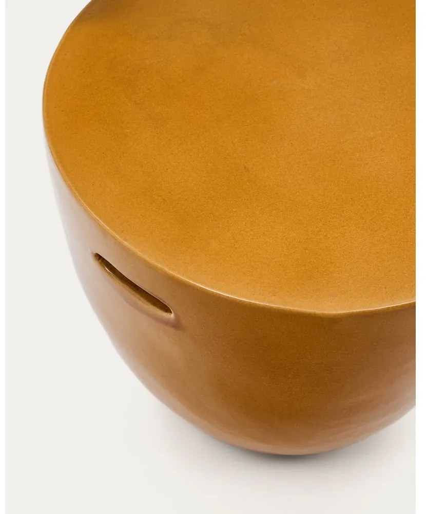 Tavolino da giardino rotondo in ceramica ø 45 cm Mesquida – Kave Home