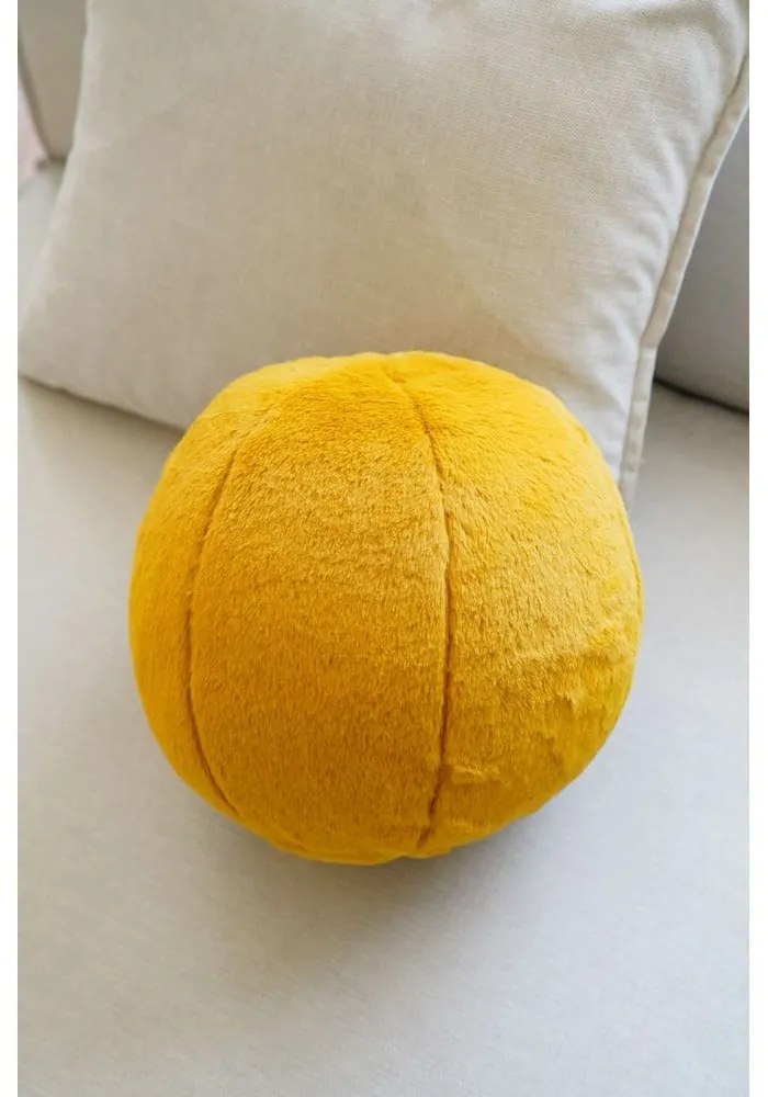 Cuscino decorativo in micropile ø 25 cm Top – Mioli Decor