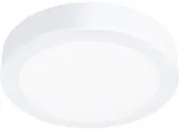 Plafoniera Moderna Fueva 5 Acciaio Bianco Led 11W 3000K Ip20