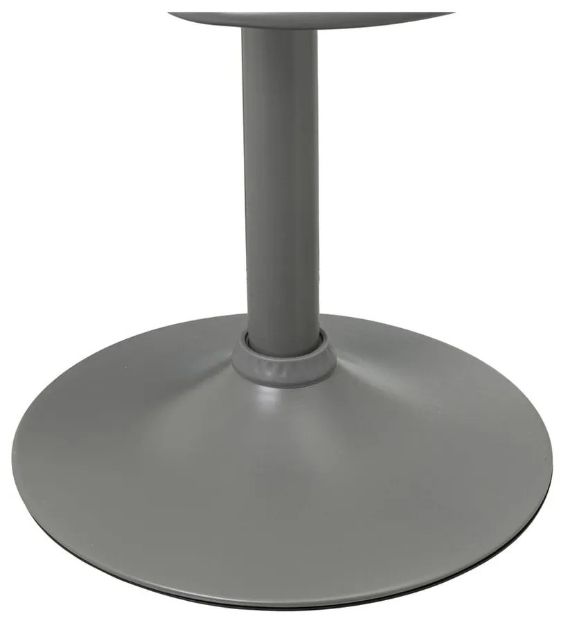 Sgabelli da bar grigi ad altezza regolabile in similpelle in set di 2 (altezza seduta 56,5 cm) - Casa Selección